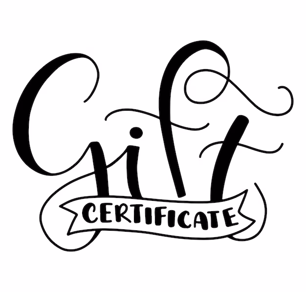 Gift Certificates Make The Best Presents!