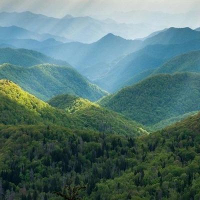 Scenic mountain views near Blowing Rock cabin rentals